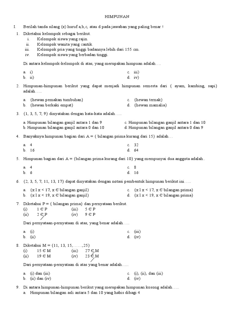 M9 Bab 3 Himpunan 2 Pdf