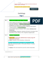 Cardiology - Plab 1 Keys