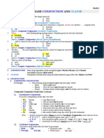 PDF Pertemuan 10, Structure Skill 2 CONJUNCTION AND CLAUSE