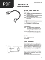 MID 128, PID 110 Coolant Temperature: MID 128: Engine Control Unit Fault Code