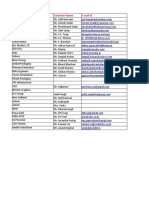 Customer Contact Details Spreadsheet