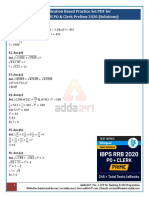 Simplification Based Practice Set PDF For IBPS RRB PO & Clerk Prelims 2020 (Solutions)