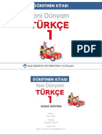 Yeni Dunyam Turkce 1 Ogretmen Kitabi
