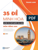 Sách 35 Đề Minh Họa Luyện Thi THPT Quốc Gia 2020 Môn Tiếng Anh