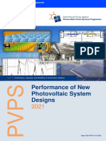 IEA PVPS - Task 13 - R15 Performance of New PV System Designs Report