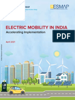 Electric Mobility in India Accelerating Implementation