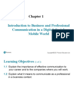 Introduction To Business and Professional Communication in A Digital, Social, Mobile World