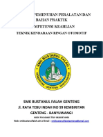 Proposal Peralatan dan Bahan Praktik TKRO SMK Bustanul Falah