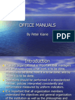 Office Manuals