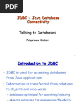 JDBC lecture