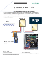 Simple Method For Evaluating Strings of PV Cells: Junction Box Junction box/PCS String