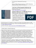 Seismic Behavior of FRP-Retrofitted