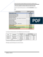 Estructura de Financiamiento