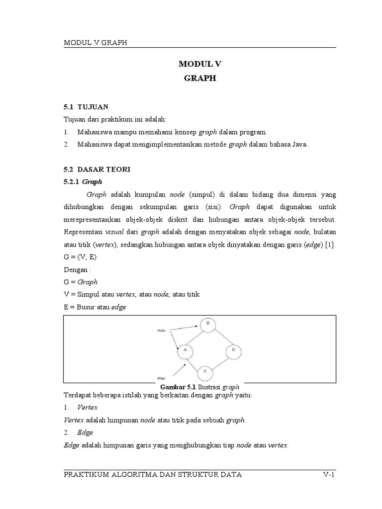 Konsep dan Implementasi Graph dalam Java | PDF