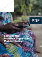 GSMA State of The Industry Report On Mobile Money 2021 Full Report