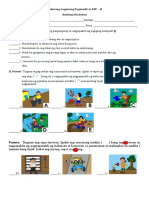 2nd Summative Test in ESP 3rd Quarter