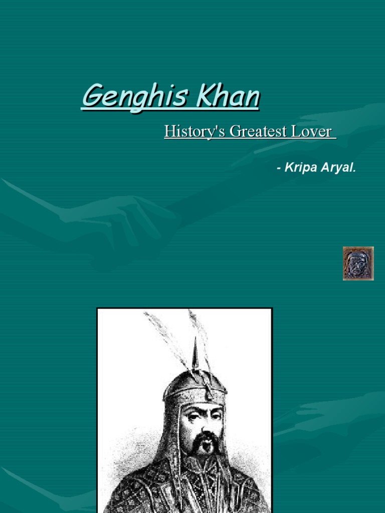 Genghis Khan Pdf Genghis Khan Mongol Empire