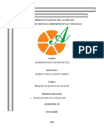 Búsqueda de Proyecto de Inversión PDF