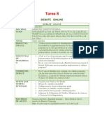 Tarea 8 DEBATE VIRTUAL