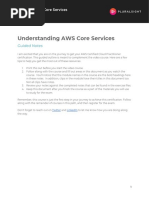 Understanding AWS Core Services - Guided Notes - Completed