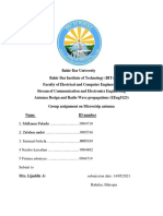 Bahir Dar University Antenna and Radio Wave Propagation Group Assignment11