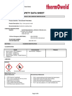 Msds Weld Metal Thermoweld