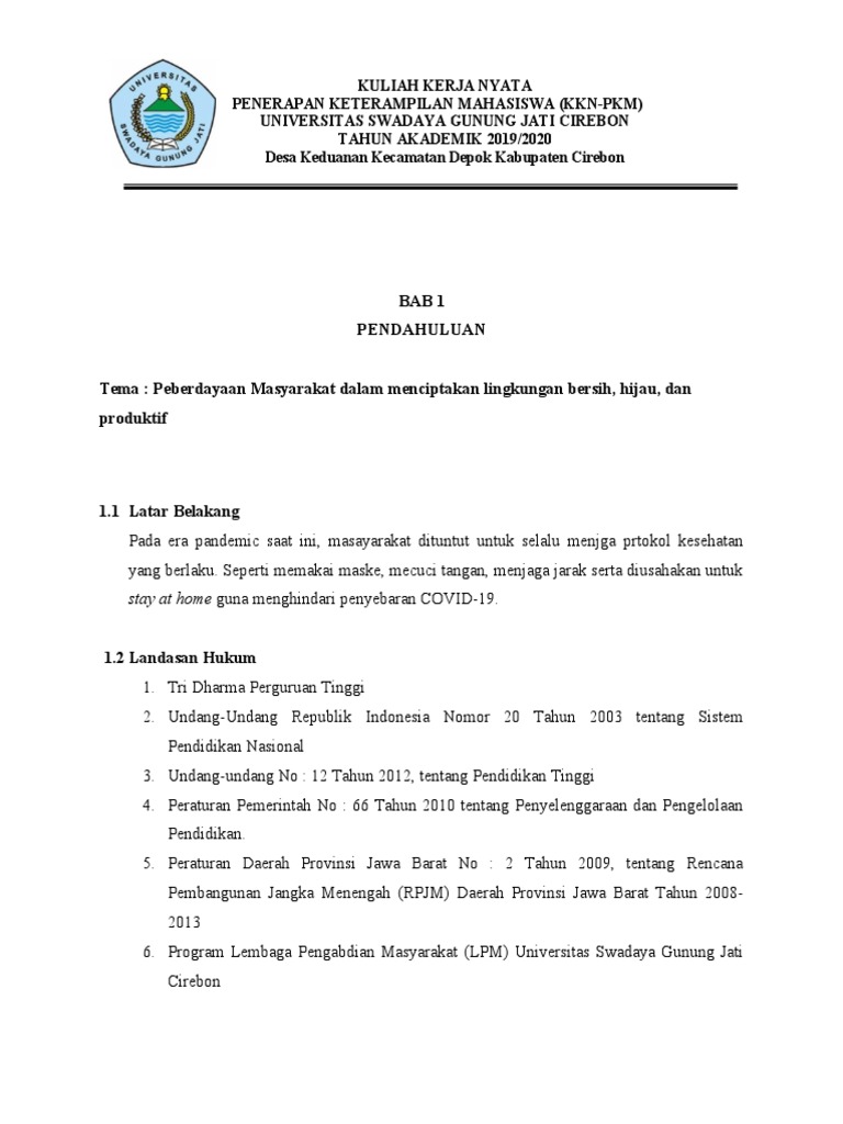 Proposal Desa Keduanan | PDF | Karier & Perkembangan | Ilmu Sosial