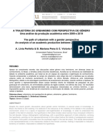 Análise da produção acadêmica sobre urbanismo com perspectiva de gênero no Brasil