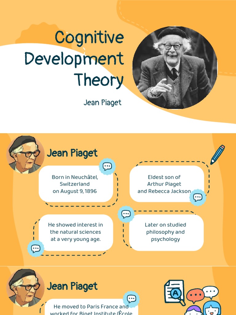 Piaget's Theory of Cognitive Development | PDF | Cognitive Development ...