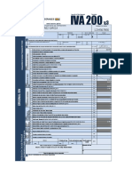 Formulario 200 Iva (Tributacion Aplicada)