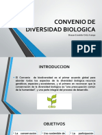 CONVENIO DE DIVERSIDAD BIOLOGICA