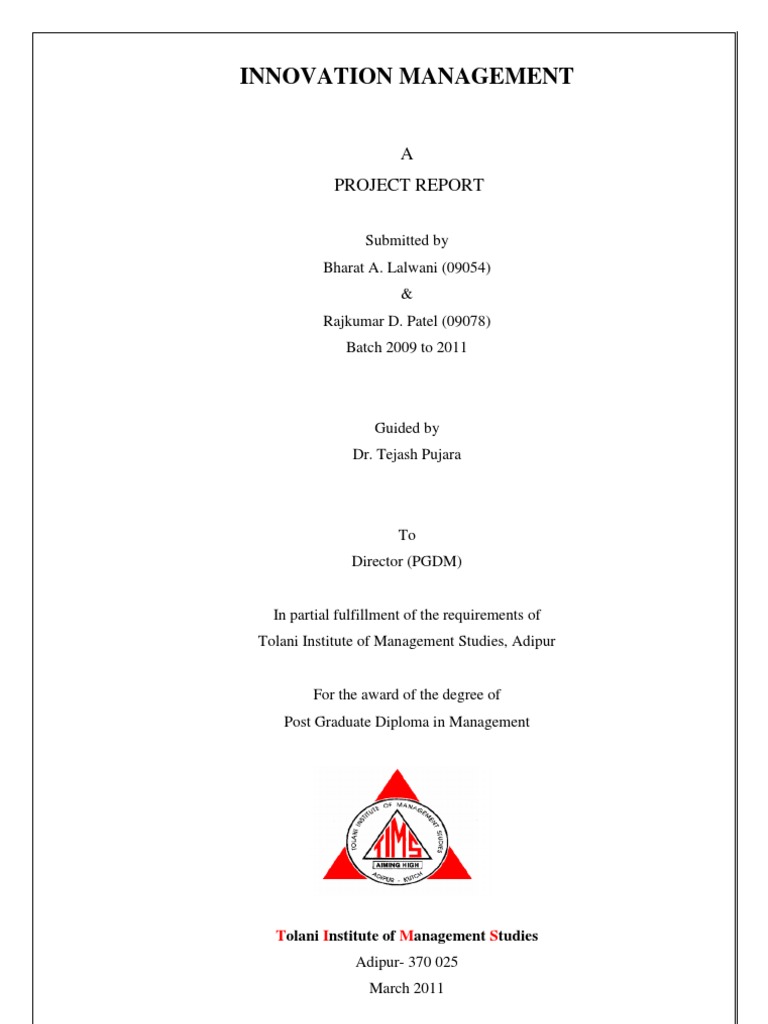 Innovation Management | PDF | Innovation | Strategic Management