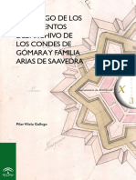 Catálogo de Documentos Del Conde de Gomera
