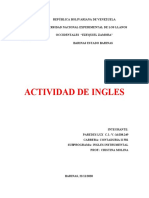 Trabajo de Ingles Unellez