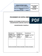 REEMPLAZO DE BOMBA DE DESPACHO DE DIESEL B5 EN CONCENTRADORA ALMACEN LOGISTICA 2840-120