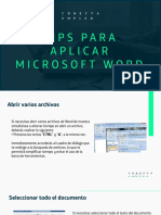 Tips+Para+Aplicar+Microsoft+Word