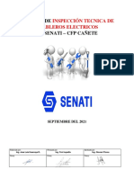 Informe de Estado Tableros Eléctricos Senati Cañete