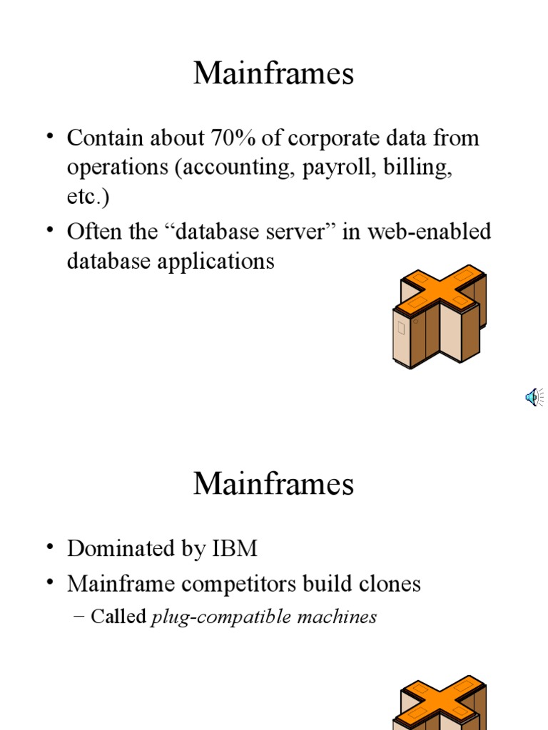 Mainframes | PDF | Osi Model | Computer Network