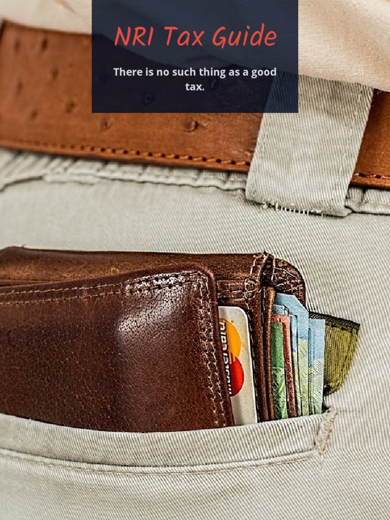 NRI Tax Guide PDF Tax Treaty Capital Gains Tax