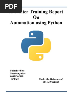 Python Report
