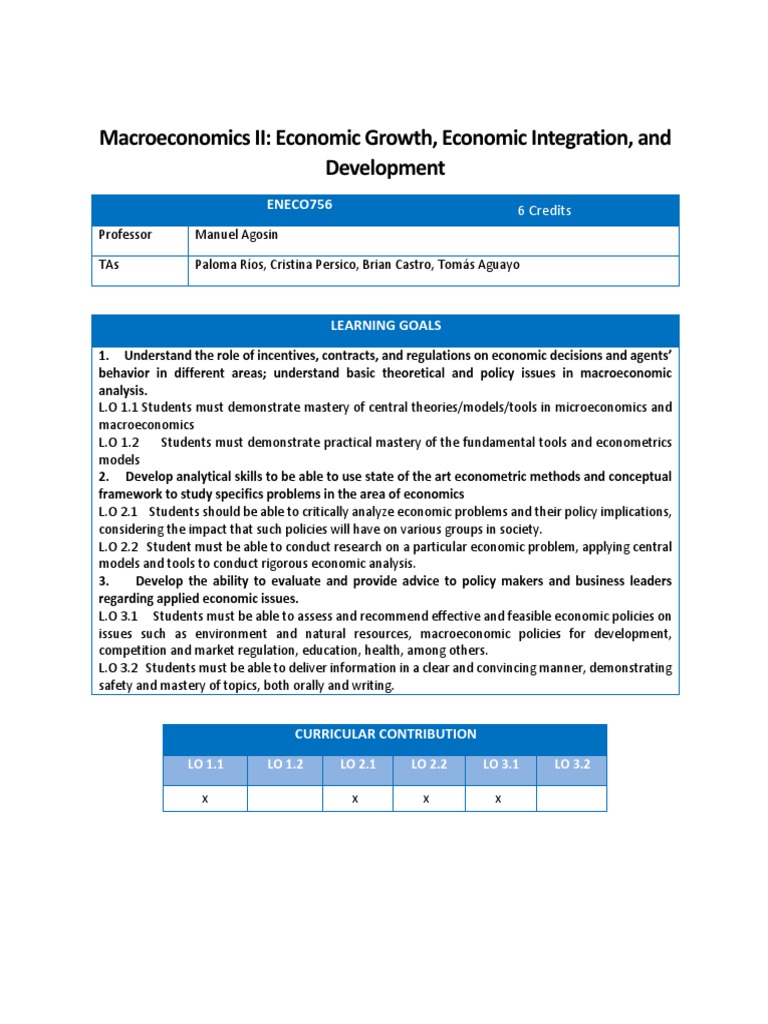 Economic Growth and Development Insights | PDF | Economic Growth ...