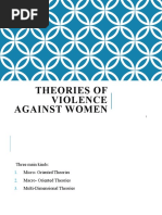 Theories of Violence Against Women