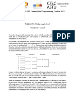 CSEC-ASTU Competitive Programming Contest 2021: Problem 91