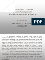 Ejercicio No 2 Elementos de Union Roscados Estructura Semaforos