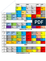 Horario Grupo 1 21 y 22 de Abril 2021