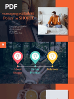 Managing Retailers Policy On Shopee Chapter 1 Group 1