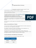 McKinsey 7 S Framework