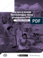 Guia para El Docente Quechua Chanka 2019
