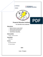 Proyecto Educativo S.P.I.