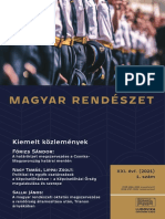 Magyar Rendészet 2021 - 1-Es Lapszám